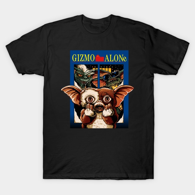 Gizmo Alone T-Shirt by BER